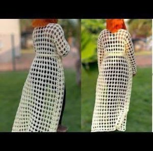 crochet kimono