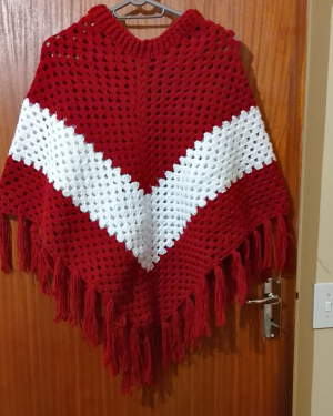 crochet poncho