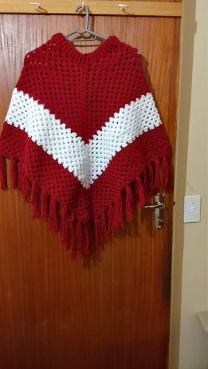 crochet poncho