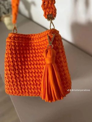 crochet sling bag