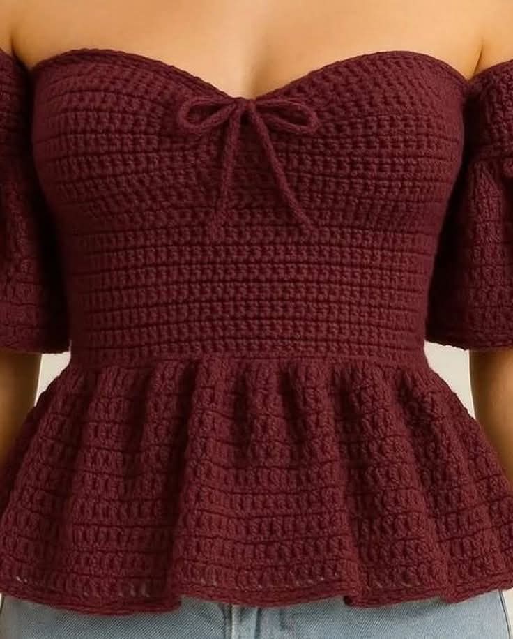 crochet top